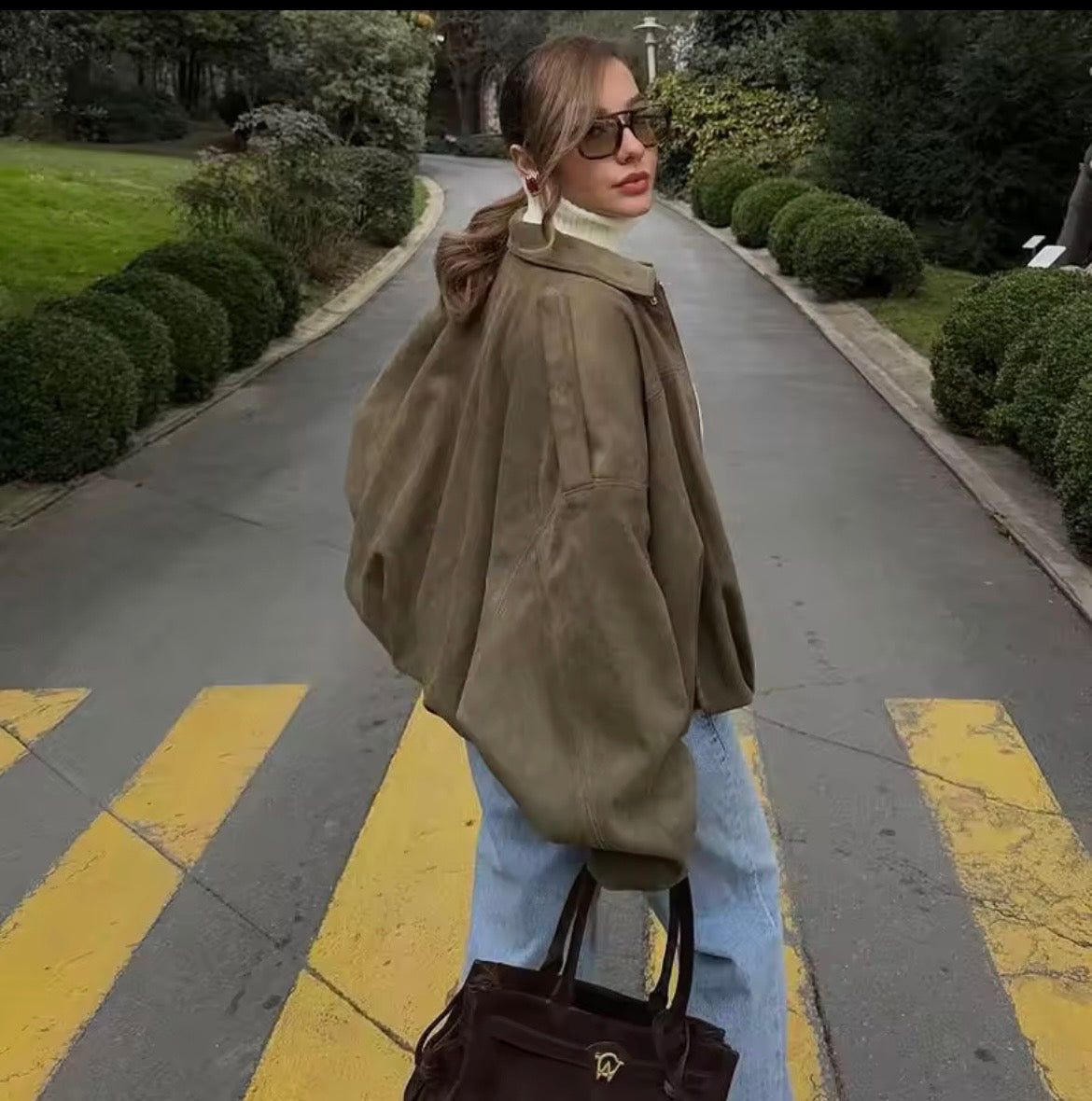 Chaqueta Zahara | Ante efecto piel