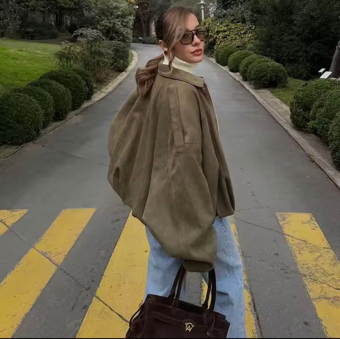 Chaqueta Zahara | Ante efecto piel