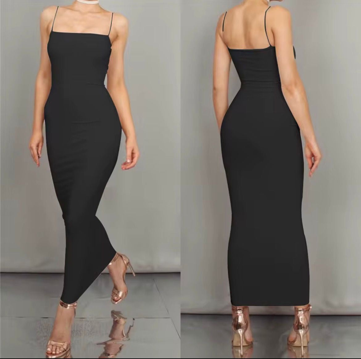 Cala | Vestido Midi Básico
