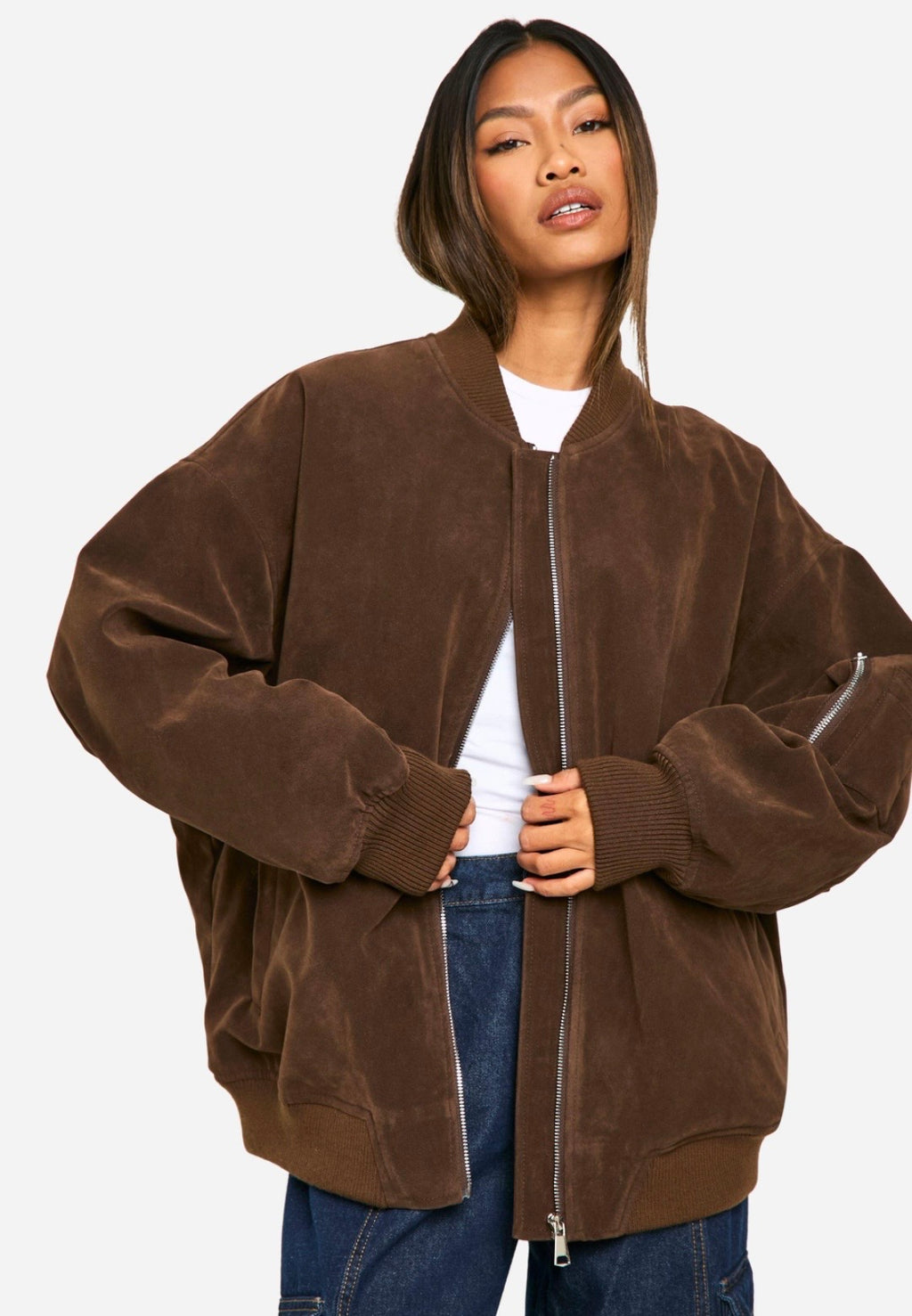 Chaqueta Zahara | Ante efecto piel