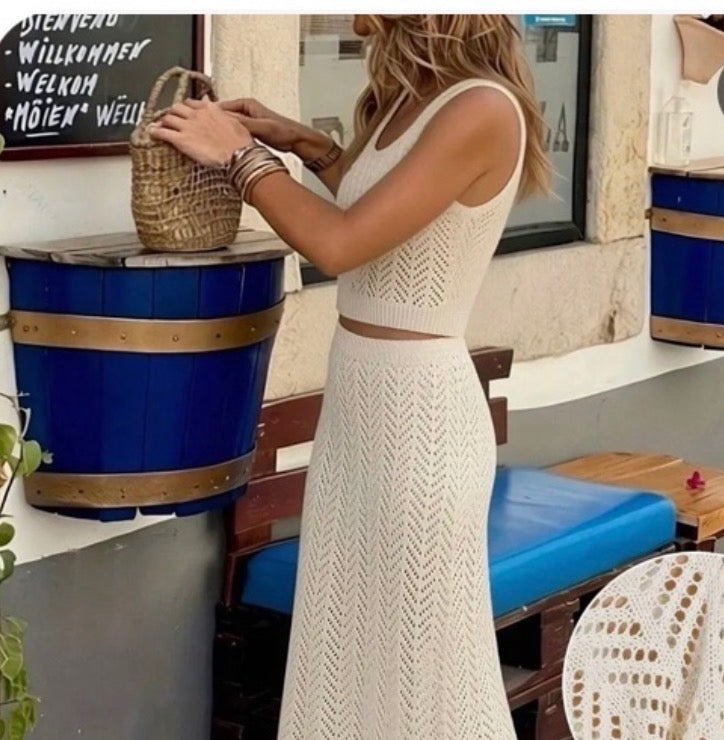 Conjunto Vera | Crochet Blanco
